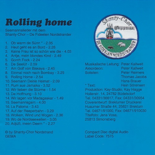 CD 1 - Back