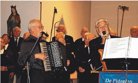 Adventskonzert auf Nordstrand (2009) – Rolf und Burckhard