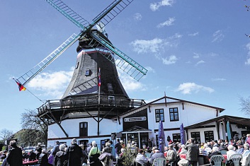 Die Engel-Mühle auf Nordstrand